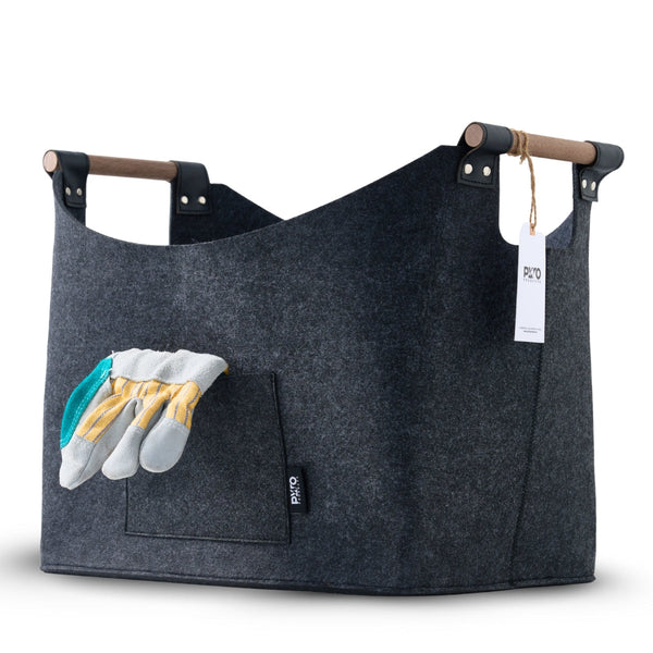 Felt Log Basket (60 Litres)