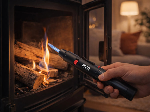 Lange Feuerzeug für Kamin und Anzündholz